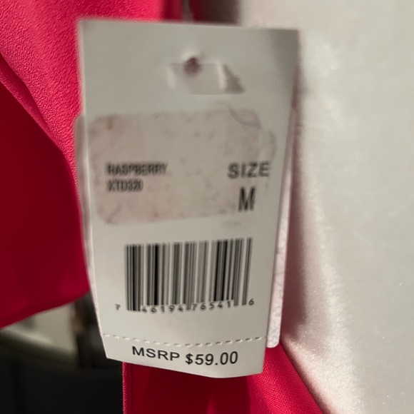 XOXO Raspberry Coloured Dress Size Medium - Picture 14 of 16